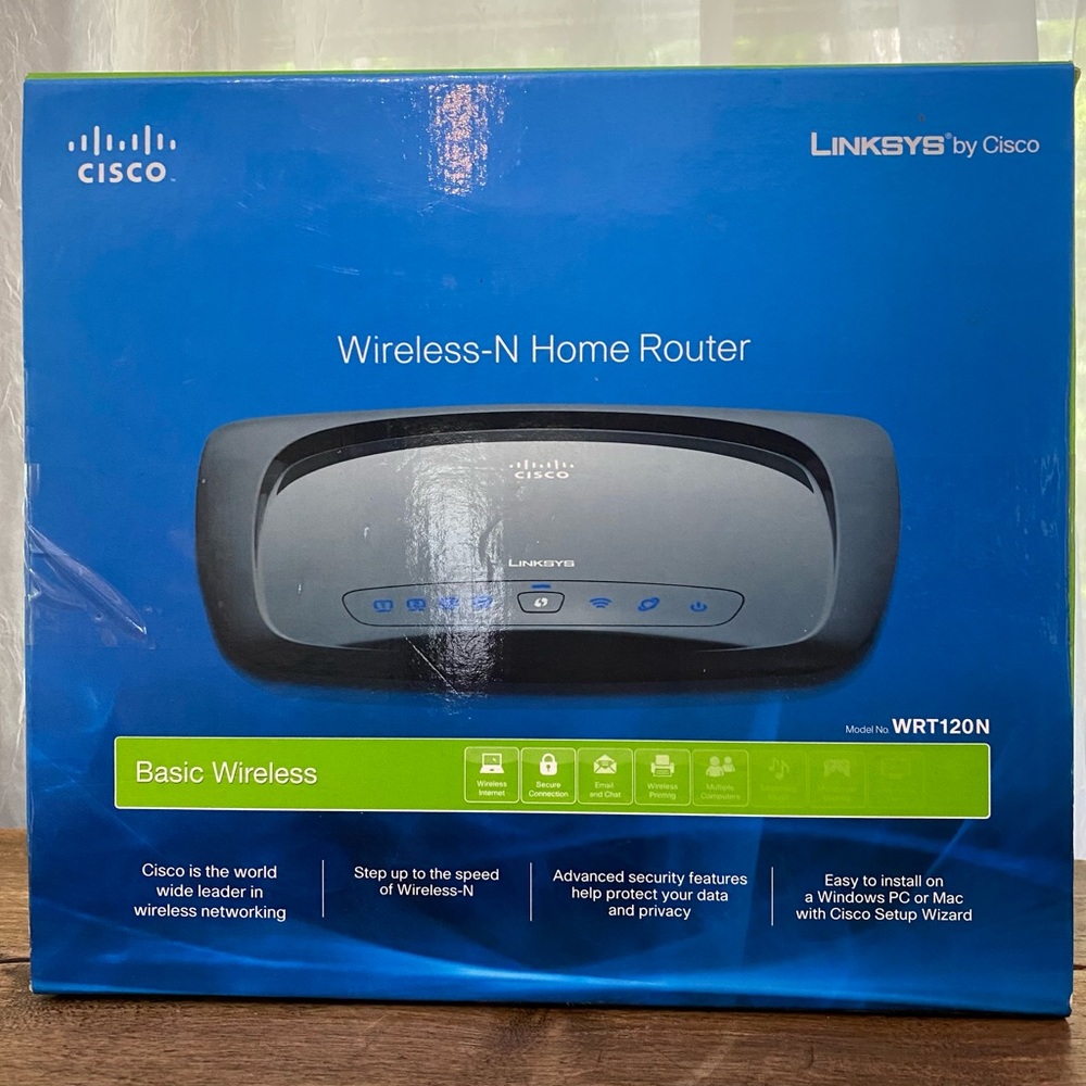 Linksys by Cisco wireless inn home router new in box